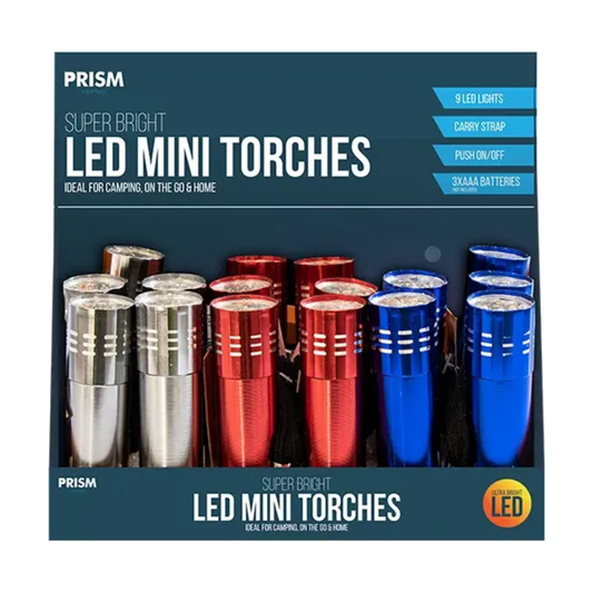 Prism LED Mini Torches Hylledisplay