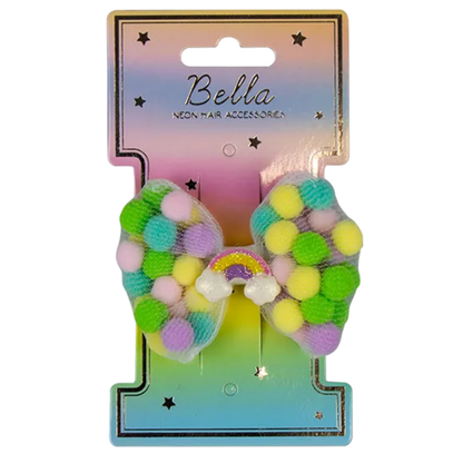 Bella Neon Hårtilbehør Gulv Display 270stk