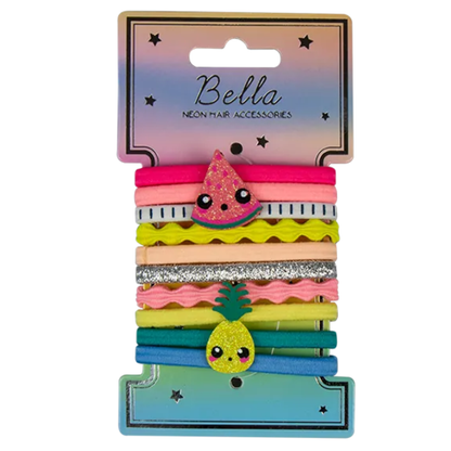 Bella Neon Hårtilbehør Gulv Display 270stk