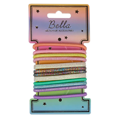 Bella Neon Hårtilbehør Gulv Display 270stk