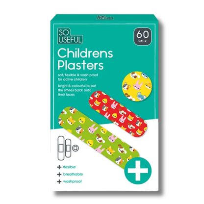 So Useful Children Plasters 60pk Hylledisplay