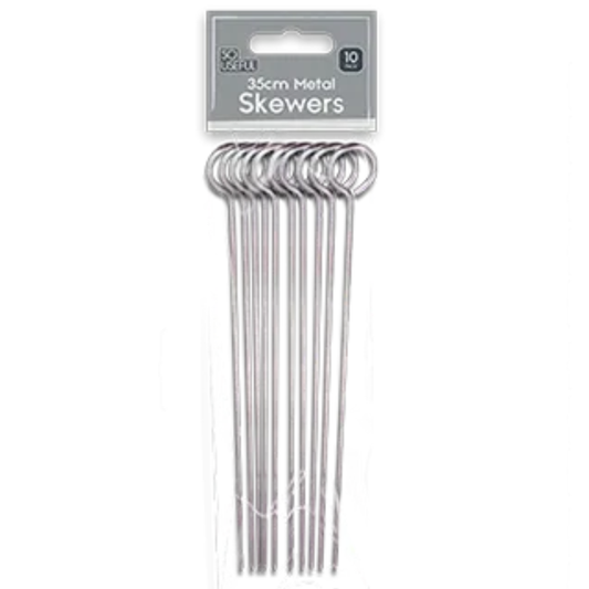 So Useful Metal Skewers 10pk - Mersalgsstrips