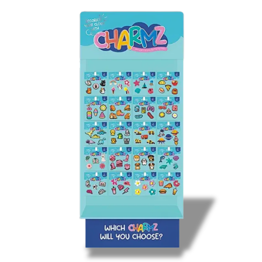 Clog Charmz 5pk Gulv Display 200stk