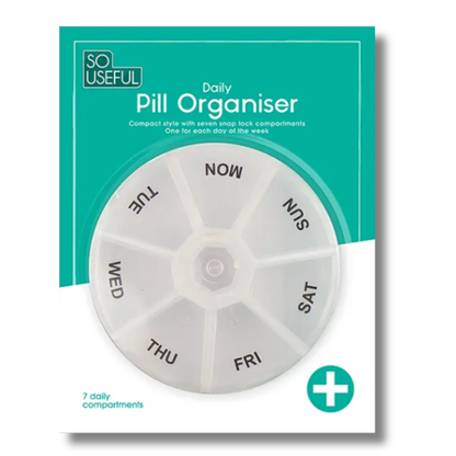 So Useful Daily Pill Organiser Hylledisplay
