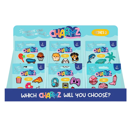 Clog Charmz 5pk Series 2 -Hylle Display