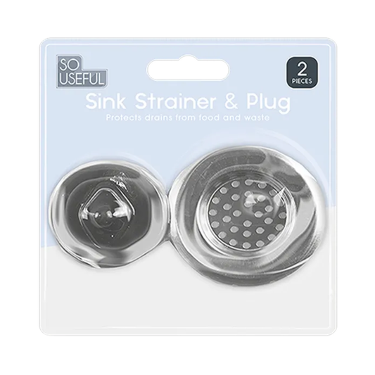 So Useful Sink Strainer & Plug - Mersalgsstrips