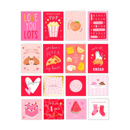 Valentine’s Day Cards 160stk Hylledisplay