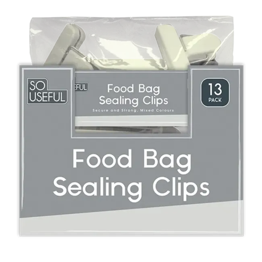 So Useful Food Bag Sealing Clips 13pk Hylledisplay
