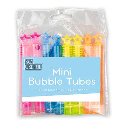 So Useful Mini Bubble Tubes 8pk - Mersalgsstrips
