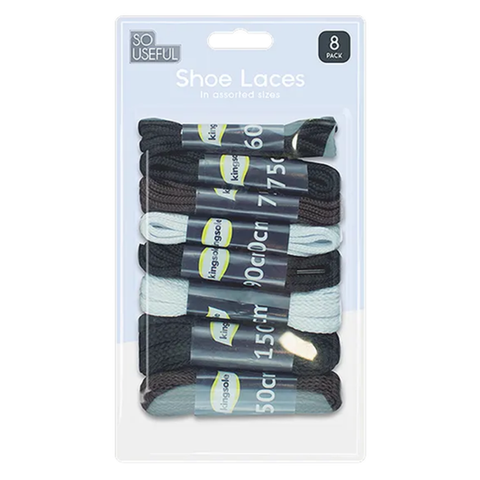 So Useful Show Laces 8 Pair - Mersalgsstrips