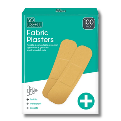 So Useful Fabric Plasters 100pk Hylledisplay
