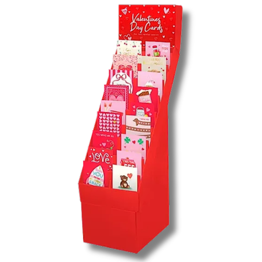 Valentine’s Day Kort Gulv Display 180stk