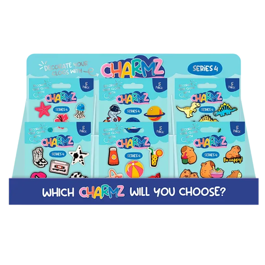 Clog Charmz 5pk Series 4 -Hylle Display