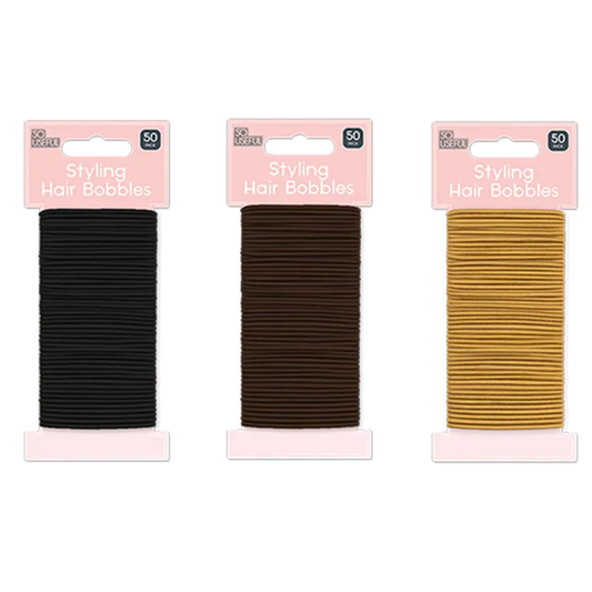So Useful Styling Hair Bobbles 50pk - Mersalgsstrips