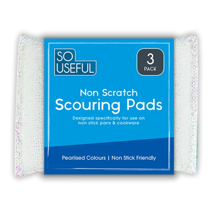 So Useful Non Scratch Scouring Pads 3pk Hylledisplay
