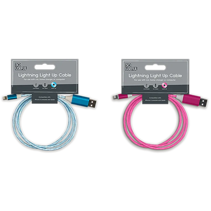 So Useful Ligth Up Charging Cable Lighting-USB - Mersalgsstrips