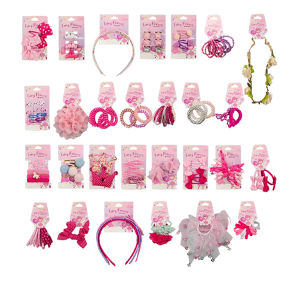Fairy Princess Hårtilbehør Gulv Display 280stk