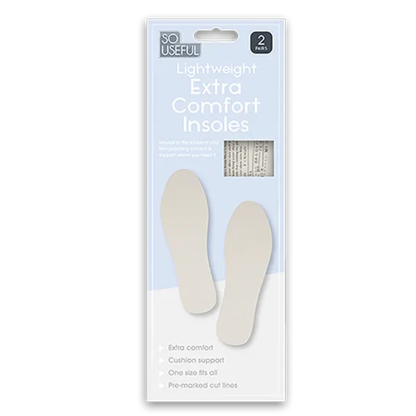 So Useful Extra Comfort Insoles 2pair - Mersalgsstrips