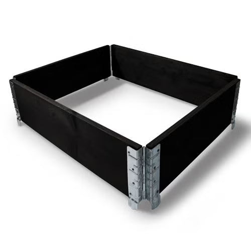 Brukt pallekarm 120x80x20 cm – sort for helpall