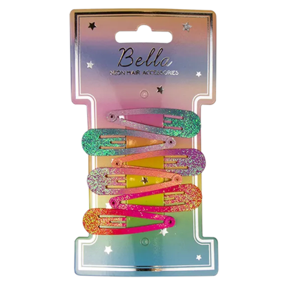 Bella Neon Hårtilbehør Gulv Display 270stk