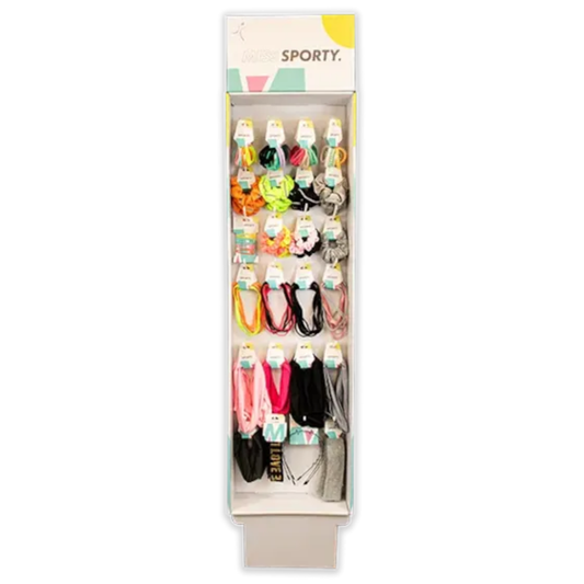 Miss Sporty Hårtilbehør Gulv Display 240stk