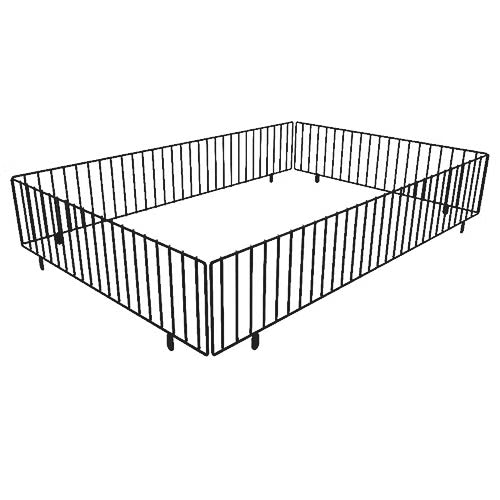 Brukt trådkarm 40x120 cm – sort metall for pall