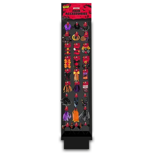 Halloween Hårtilbehør Gulv Display 280stk