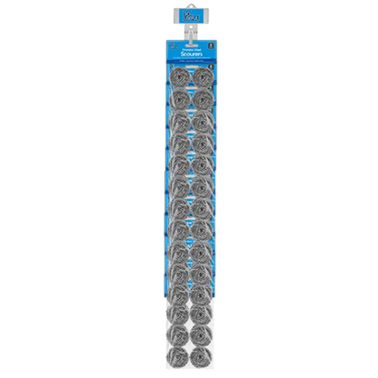 So Useful Stainless Steel Scourers 8pk - Mersalgsstrips