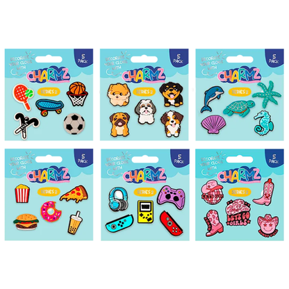 Clog Charmz 5pk Series 2 -Hylle Display