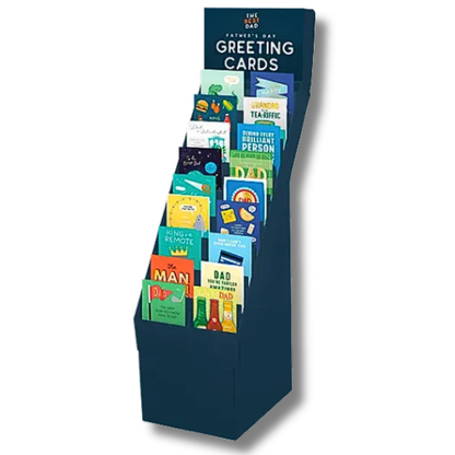 Father’s Day Kort Gulv Display 180stk