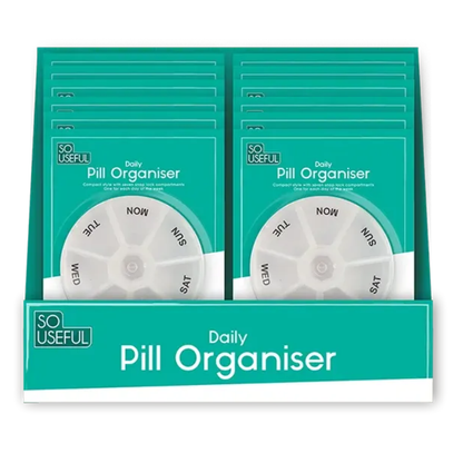 So Useful Daily Pill Organiser Hylledisplay
