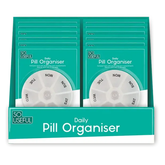 So Useful Daily Pill Organiser Hylledisplay
