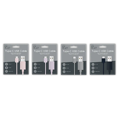 So Useful Type-C to USB Colour Cable 1m - Mersalgsstrips