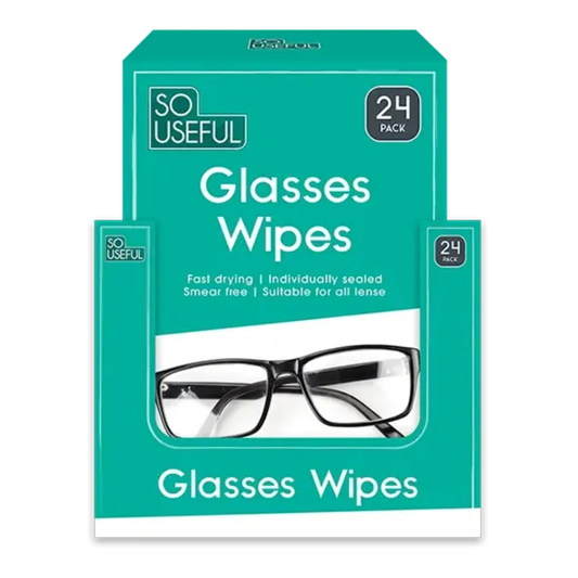 So Useful Glasses Wipes 24pk Hylledisplay