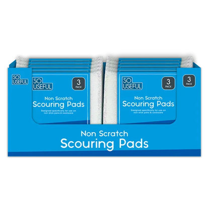 So Useful Non Scratch Scouring Pads 3pk Hylledisplay