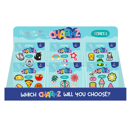 Clog Charmz 5pk Series 3 -Hylle Display