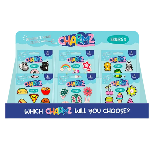 Clog Charmz 5pk Series 3 -Hylle Display