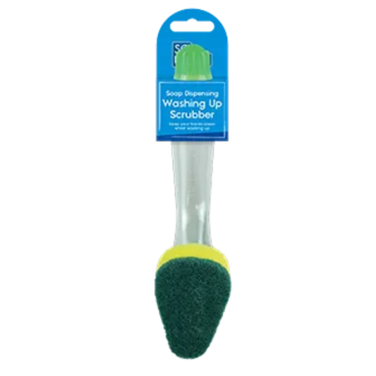 So Useful Soapdispensing Washing Up Scrubber - Mersalgsstrips