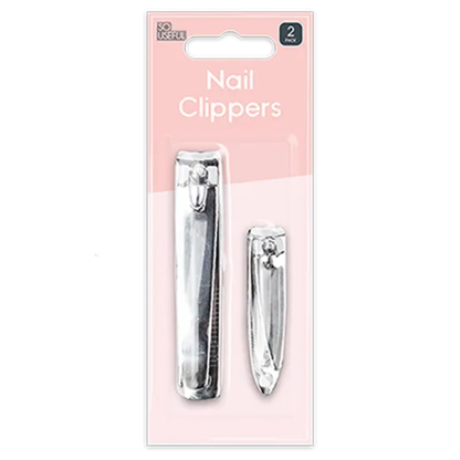 So Useful Nail Clippers 2pk - Mersalgsstrip