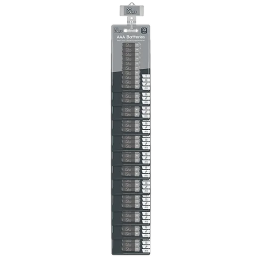 So Useful AAA Batteries 10pk - Mersalgsstrips