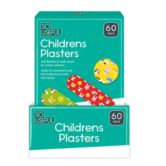 So Useful Children Plasters 60pk Hylledisplay