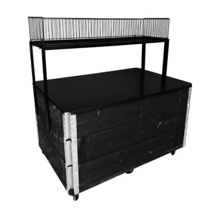 Brukt add-on hylle til palletorg