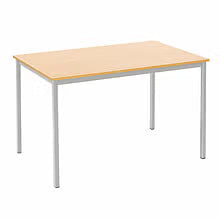 Skrivebord / arbeidsbord 120x80 cm – kontorbord i trefinish