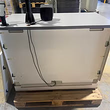Komplett kassedisk med Datalogic scanner og kundeskjerm – butikkdisk / POS-stasjon