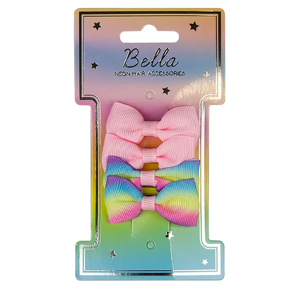 Bella Neon Hårtilbehør Gulv Display 270stk