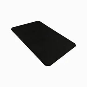 Brukt topplate for helpall – flat treplate (sort)