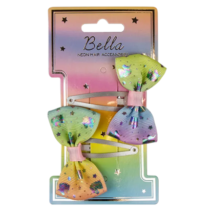 Bella Neon Hårtilbehør Gulv Display 270stk