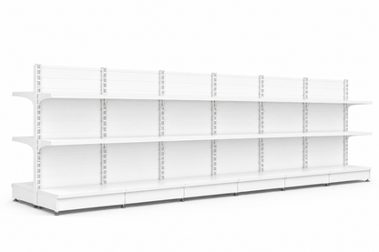 Gondol dobbeltsidig 6 felt – 2388 mm høy / 540 cm bred – 24 x 50 cm hyller