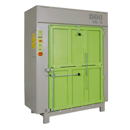 Brukt ballepresse / pappresse – DIXI 18S (overhalt, 3-fase)