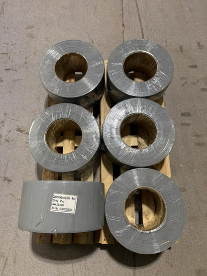 Nye PVC strimler 200 mm – 50 m rull (stripgardin, industri)